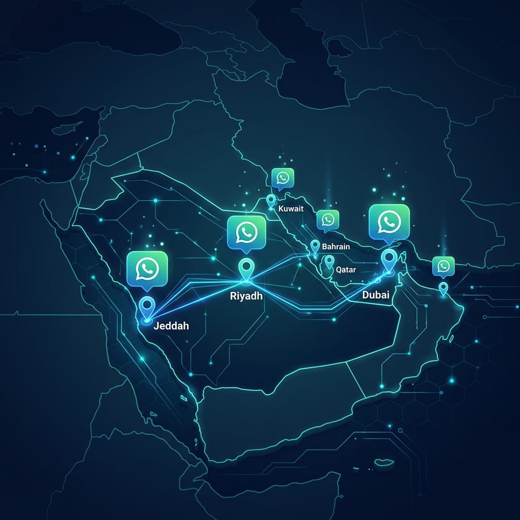 خريطة الأسواق المستهدفة — SkyCRM